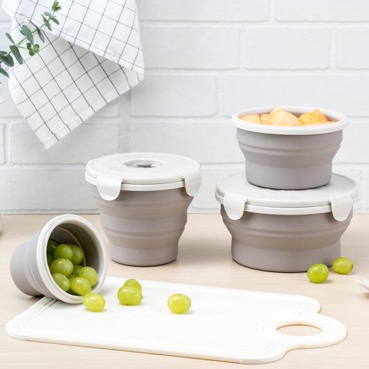 Collapsible Silicone Travel Lunch Box – Your Perfect Meal Companion